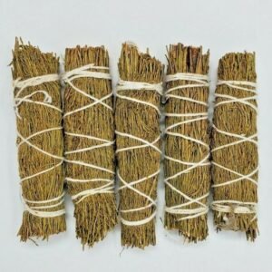 Palo Santo & Sage~5 Desert Magic Sage Wands 4"- 5" Long "Negativity Removal" Smudging US Grown