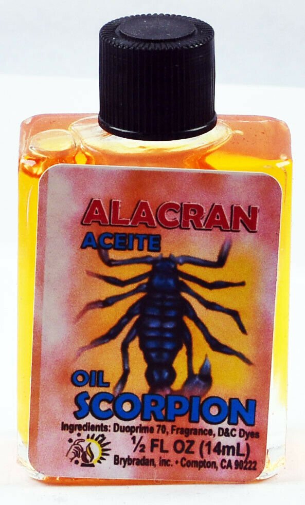 BRYBRADAN Scorpion Oil / Alacran Aceite - ½ FL.OZ. (14.7 ML)