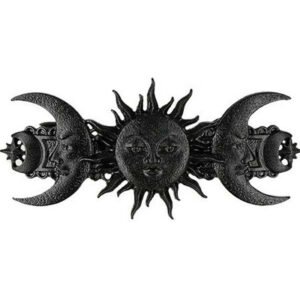 SUN AND MOON - Hairclip Black