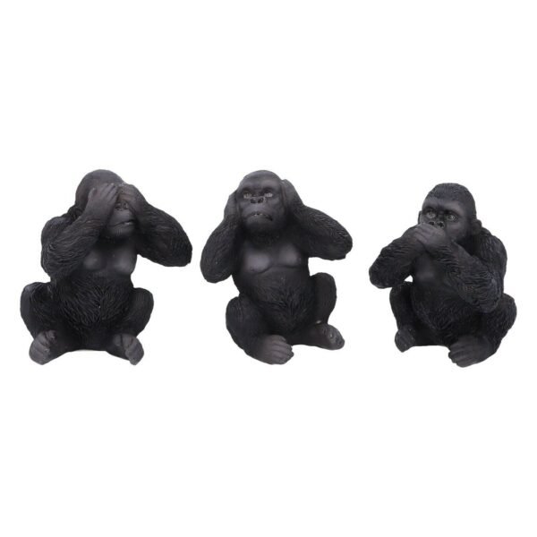 Magicun Giftware~Three Wise Monkeys Figurines Animals Decor See Hear Speak No Evil Ornament Gift