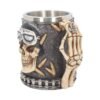 Magicun Giftware~Iron Cross Skull Tankard 14cm Skull Tankard