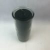 Magic Candle~Black 7 Day Pullout Candle In Glass / Refillable / Unscented Magic Pagan Wicca