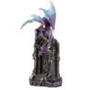 Home Decor~Gateway Guardians Dark Legends Dragon Figurine Collectable Ornament