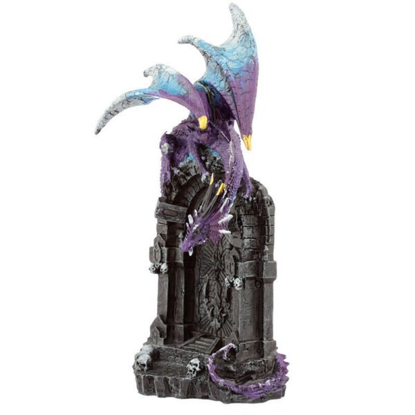 Home Decor~Gateway Guardians Dark Legends Dragon Figurine Collectable Ornament