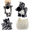 Collectable Design~ZEBRA Microwavable Snuggables Plush Wheat and Lavender Heat Pack