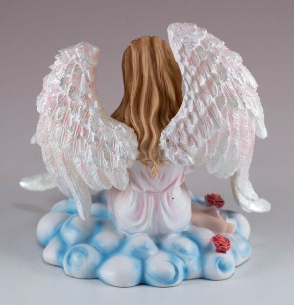 Fairy Collection~Love Angel Fairy With Heart Figurine Statue 4" High Detailed Resin New In Box!