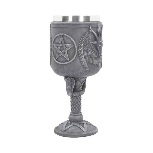 Magicun Giftware~Baphomet's Thirst Goblet 20cm Baphomet Goblet