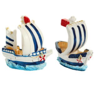 Home Decor~Collectable Seaside Souvenir - Sailing Ship