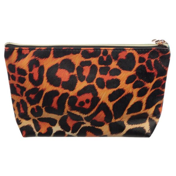Collectable Design~PVC Make Up Toiletry Wash Bag - Big Cat Spots & Stripes Cat Travel Case