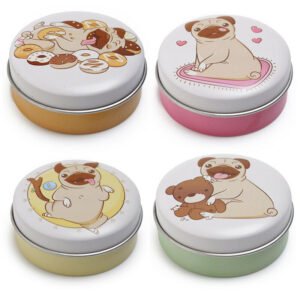 Collectable Design~Lip Balm in a Tin - Mopps Pug