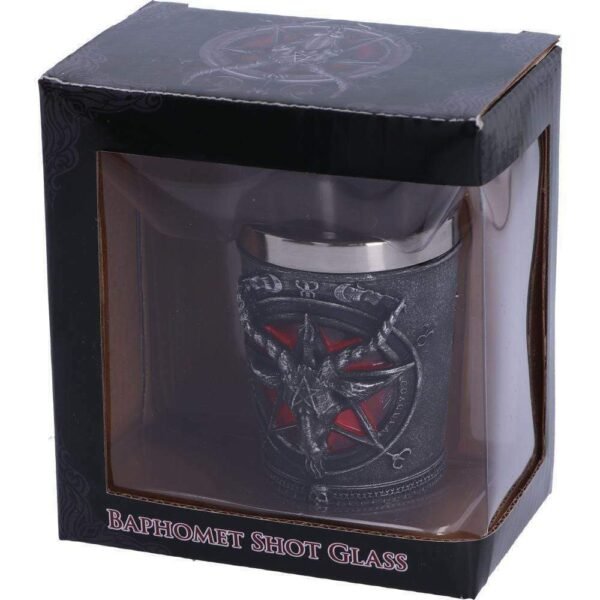 Magicun Giftware~Baphomet Shot Glass 7cm Baphomet Shotglass
