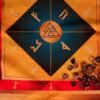 MagicunTarot Cloth~Rune cloth on the altar Celtic Wicca Runes Divination