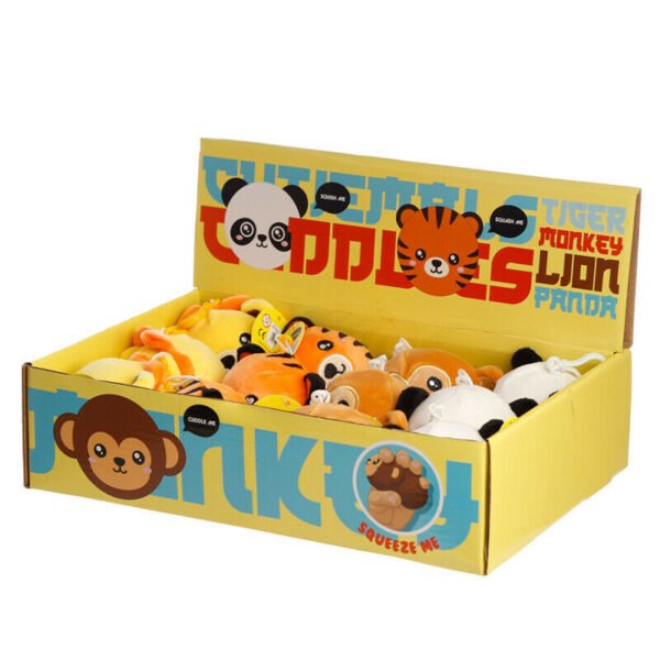 Collectable design~Cutiemals Zoo animals squishy cuddlies cute Keyring