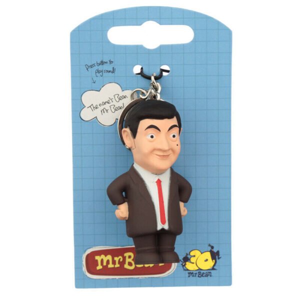 Collectable design~Talking Light and Sound LED Mr Bean Keyring