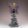 Fairy Collection~Purple and Black Fairy With Gargoyle Figurine Statue 11.5" High New In Box!