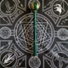 MagicunTarot Cloth~Magic Scepter of the Wand of the Golden Sunrise Air Golden Dawn