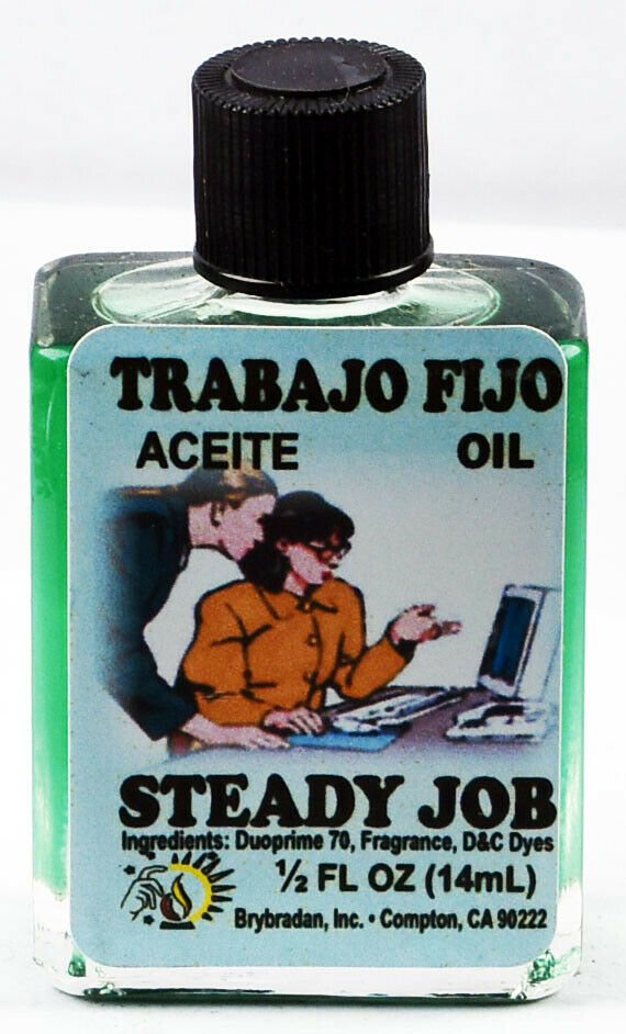 【Magic Oil】BRYBRADAN Steady Job Oil / Trabajo Fijo Aciete - ½fl.oz./14.7ml