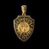 Magic Talisman~Sun and Moon or Amulet of Protection relations Gold plated