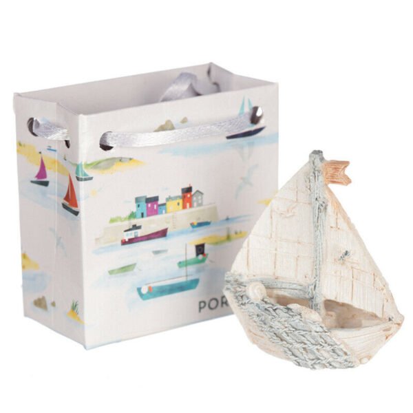 Home Decor~Novelty Seaside Nautical Collectable in Mini Gift Bag Boat Lighthouse