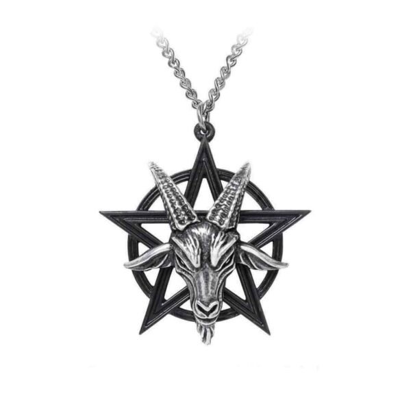 Alchemy Gothic - BAPHOMET PENDANT - Neckchain / Occult, gothic, Black Metal