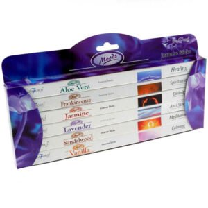 Home Fragrance~Stamford Incense Sits Gift Pack - Moods Aloe Vera Frankincense Lavender Vanilla