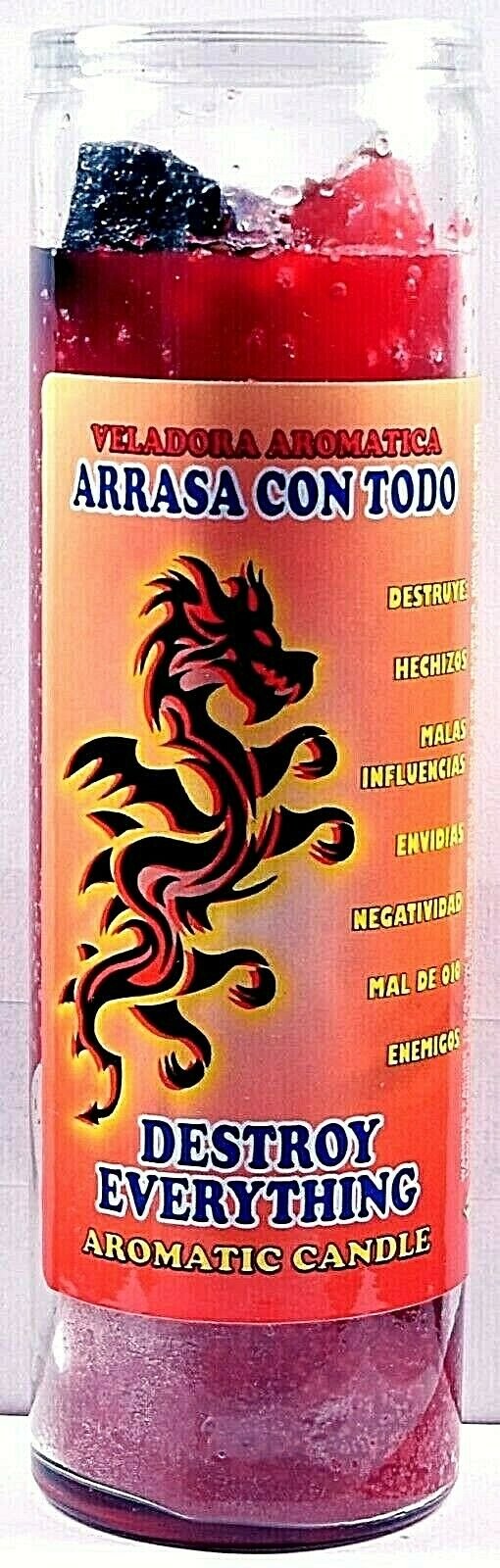 CANDLE COCKTAIL VELADORA DESTROY EVERYTHING / ARRASA CON TODO AROMATICA