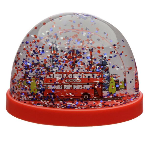 Collectable design~Collectable Snow Storm - London Icons Med Waterball Glitter Shaker Ornament Gift