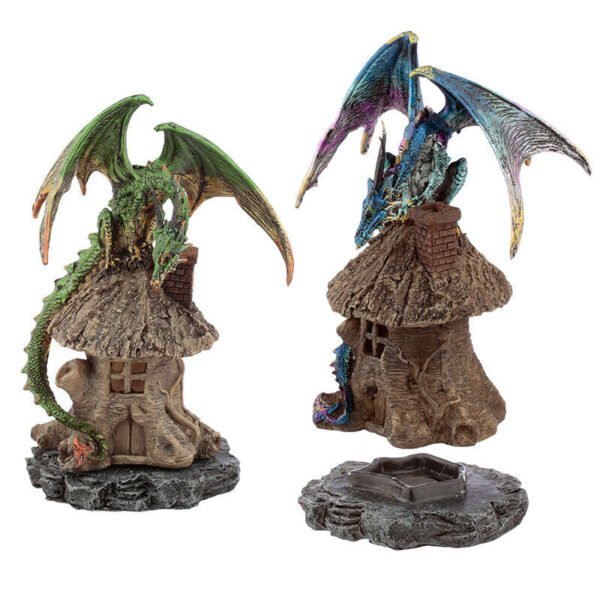Home Decor~Forest Dweller Dark Legends Dragon Figurine A Unique Fantasy And Gothic Ornament