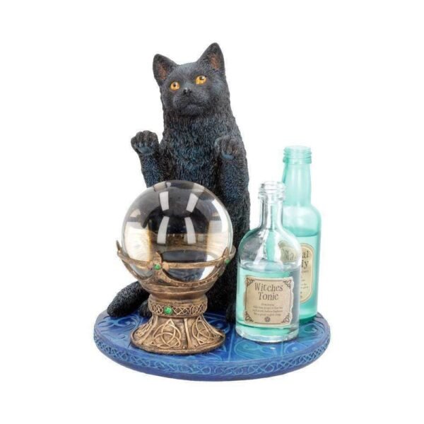 Magicun Giftware~The Witches Apprentice (Lp) 19.5cm Cat Figurine Medium