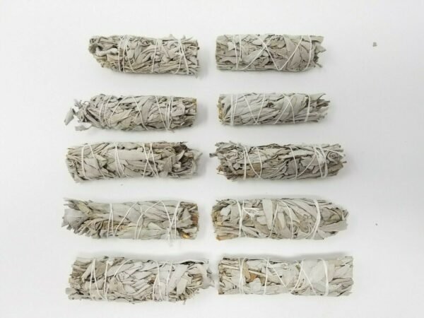 Palo Santo & Sage~California White Sage Smudge Incense 4" Bundle (100 pcs)
