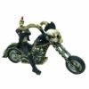 Magicun Giftware~Skeleton on Motorbike Dragon Hell Rider Biker Ornament Figurine