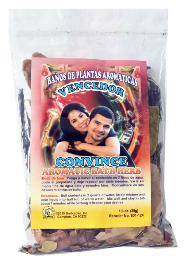 【Bath Herb】Spiritual Aromatic Bath Herb CONVINCE VENCEDOR Bano de Hierbas 1oz