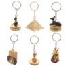 Collectable design~Gold Egyptian Keyring Ancient Egypt Figurines