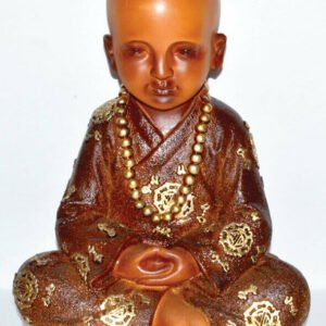 Witchcraft~MEDITATING MONK STATUE - 8.5"