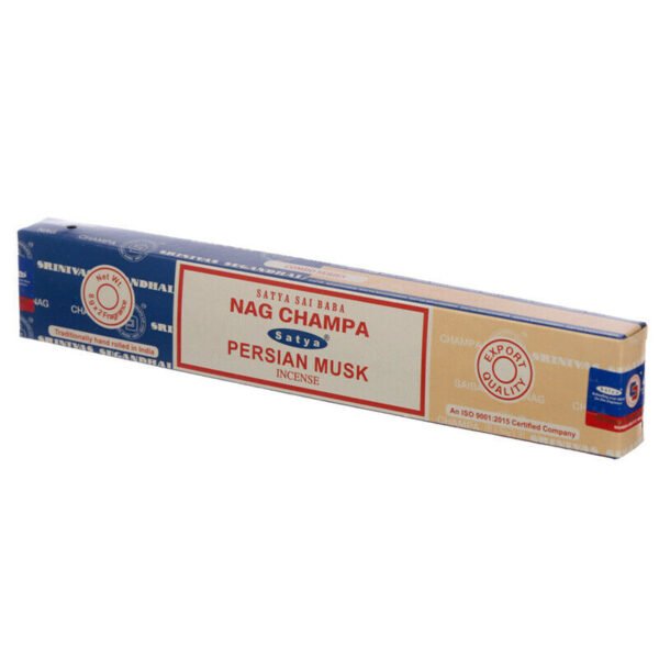 Home Fragrance~SATYA Sai BaBa Nag Champa & Persian Musk Incense Sticks 12 x 14 sticks