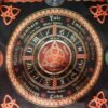 MagicunTarot Cloth~Tablecloth Cape Ritual Wheel of the Year Calendar much