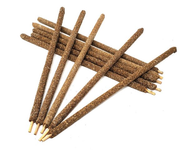 Palo Santo & Sage~Peruvian COPAL Incense Sticks 8" (10 thick sticks pack) 100% pure