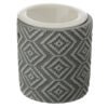 Home Fragrance~Concrete and Ceramic Grey Pattern Eden Oil Burner