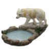 Home Decor~Forest Protector - Protector of the North Wolf Tea Light Candle Holder