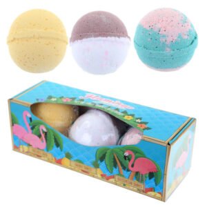 Collectable Design~Handmade Bath Bomb Set of 3 - Tropical Fragrances in Gift Box