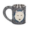 Magicun Giftware~Ghost Wolf Tankard Large 17cm Wolves Tankard