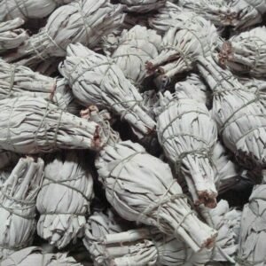 Palo Santo & Sage~California Mini White Sage Smudge Incense 3"-4" Bundle (20 pcs)