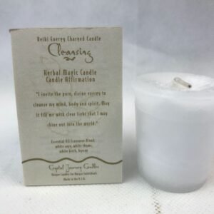 Magic Candle~Cleansing Crystal Journey Reiki Charged Herbal Votive Candle One Candle