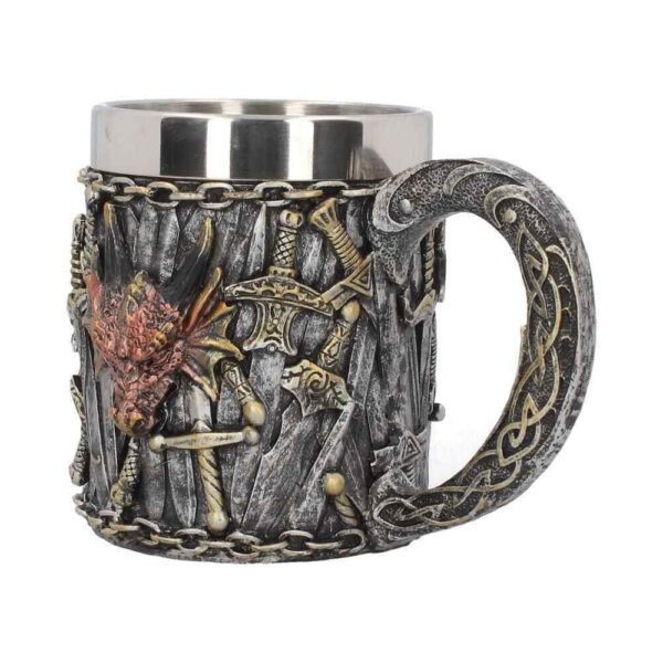 Magicun Giftware~Dragon Kingdom Tankard 11.5cm Medieval Tankard