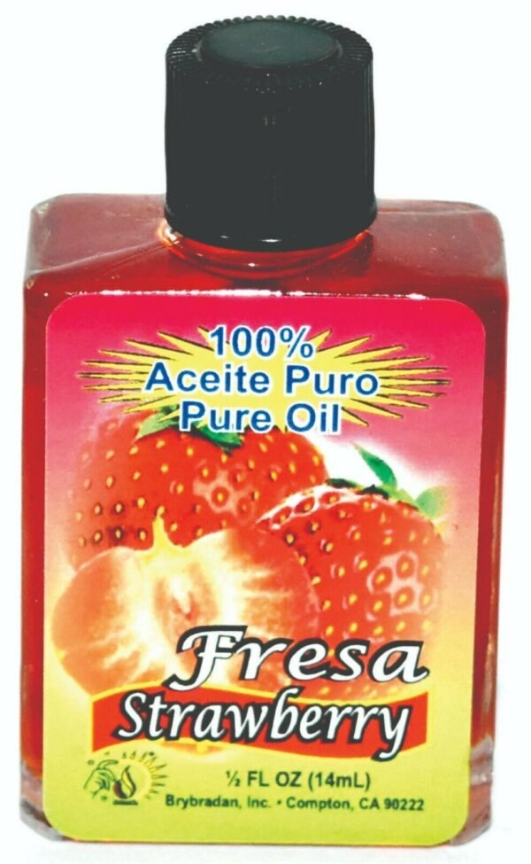 【Magic Oil】BRYBRADAN STRAWBERRY PURE OIL - FRESA ACEITE PURO 1/2OZ 1 3 6 12 PCS