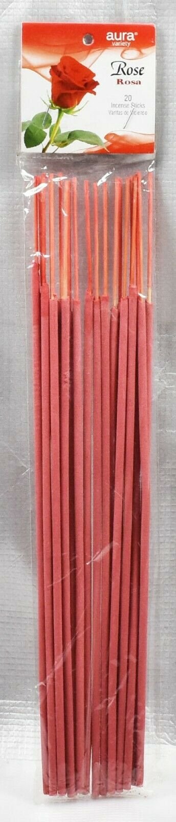【Incense】ROSE ROSA - AURA VARIETY INCENSE STICKS (20 pk.)