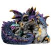 Home Decor~Sleeping Elements Dragon Figurine Collectable 1 Sent At Random