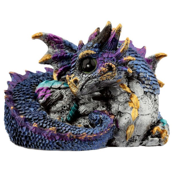 Home Decor~Sleeping Elements Dragon Figurine Collectable 1 Sent At Random