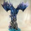 Fairy Collection~Large Scale Sea Dragon and Fairy Mermaid Figurine Statue 18.75" High New In Box