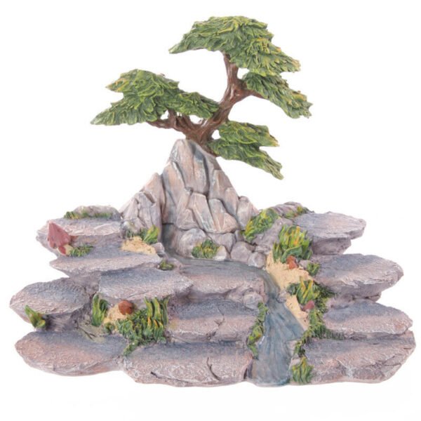 Home Decor~Tiered Fairy Mountain World Figures Display Stand for Collectable Ornaments
